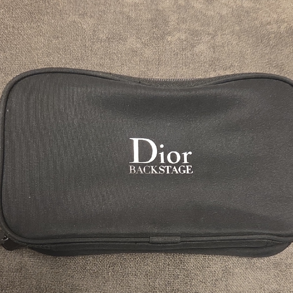 Dior Backstage Black Toiletry Bag